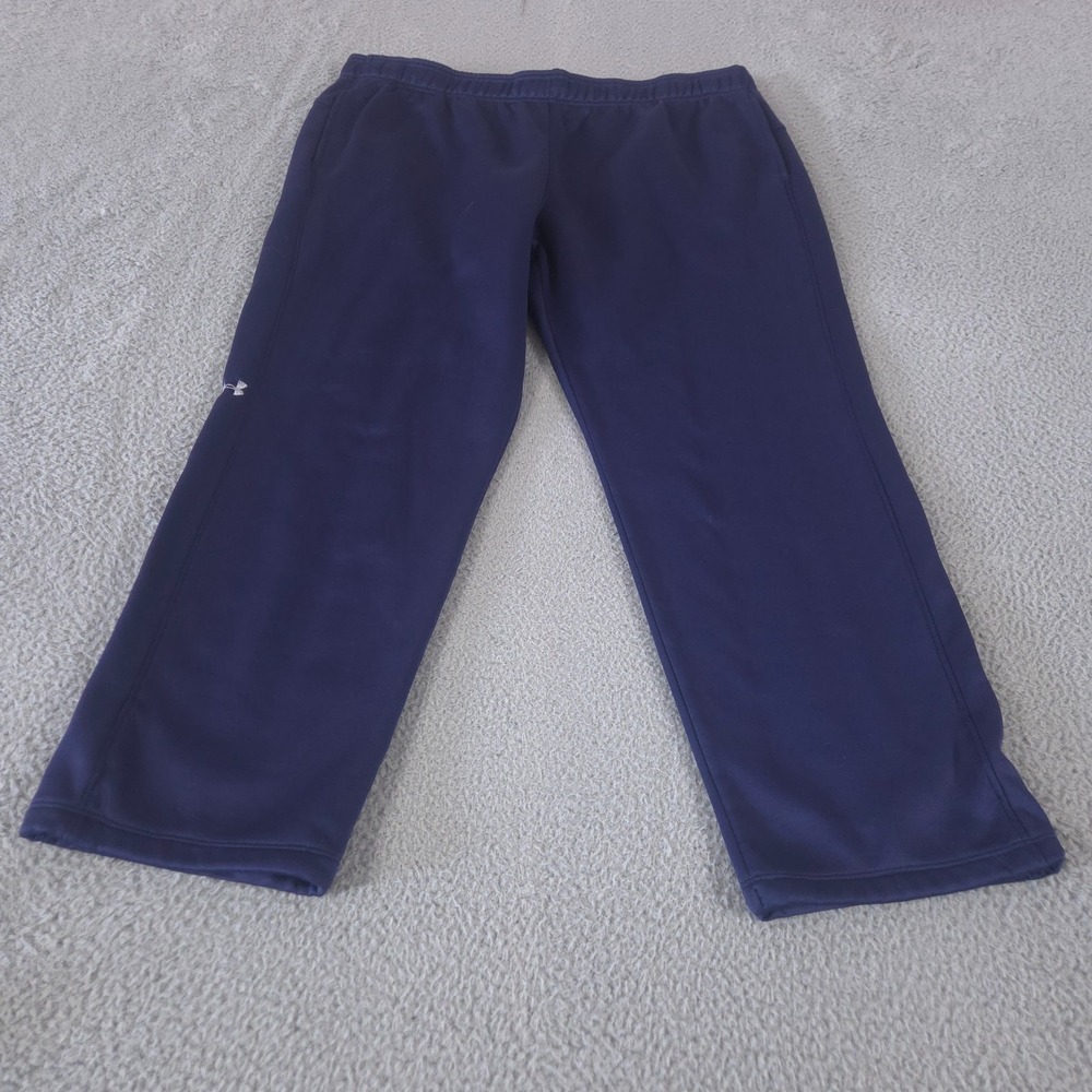 Under Armour Sweatpants Womens XXL Double Threat Armour Fleece Loose ColdGear